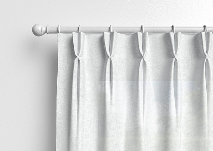 Kalahari Voile, Pure White - Made to Measure Curtains - Image 11